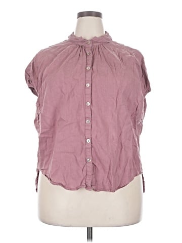 Grae Cove Sleeveless Button-Down Shirt (view 1)