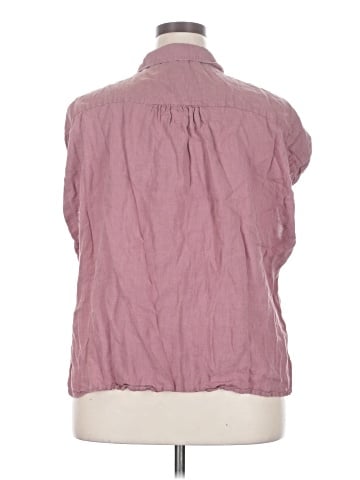 Grae Cove Sleeveless Button-Down Shirt (view 2)