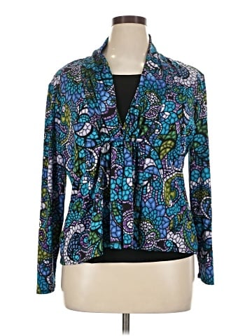 Serengeti Long Sleeve Blouse (view 1)