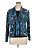 Serengeti Blue Long Sleeve Blouse Size XL - photo 1