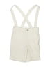 Janie and Jack 100% Cotton Ivory Overalls Size 6 - photo 1