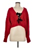 By Anthropologie Red Pullover Sweater Size M - photo 1