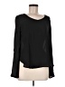 E&M Collection 100% Polyester Black Long Sleeve Blouse Size M - photo 1