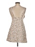 RVCA Animal Print Tan Casual Dress Size S - photo 2