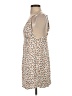 RVCA Animal Print Tan Casual Dress Size S - photo 5