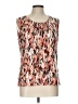 Kasper Orange Sleeveless Blouse Size L - photo 1
