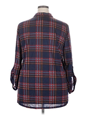 New York Laundry 3/4 Sleeve Blouse (view 2)