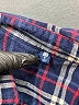 Uniqlo Plaid Blue Long Sleeve Button-Down Shirt Size 13 - photo 7