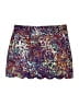 Attyre New York Print Blue Red Skort Size 8 - photo 2