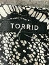 Torrid 100% Nylon Paisley Silver Casual Skirt Size Lg Plus (0) - photo 5