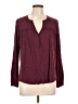 Gap Burgundy Long Sleeve Henley Size L - photo 1