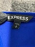 Express 100% Polyester Solid Blue Casual Dress Size M - photo 8