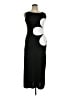 Unbranded 100% Polyester Graphic Black Casual Dress Size XL - photo 1