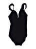 Jantzen Solid Black One Piece Swimsuit Size 8 - photo 2