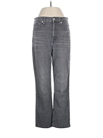 Madewell Slim Demi-Boot Jeans in Hayford Wash (view 1)
