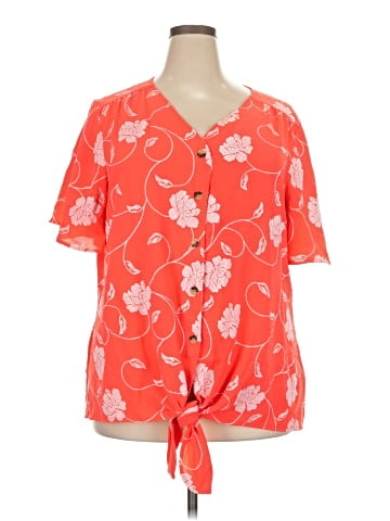 Cato Short Sleeve Blouse (view 1)