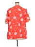 Cato 100% Polyester Orange Short Sleeve Blouse Size 22 - 24 - photo 2