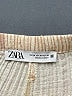 Zara Chevron-herringbone Gold Casual Pants Size M - photo 7