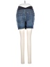Isabel Maternity Blue Denim Shorts Size 8 Maternity - photo 2