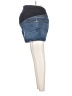 Isabel Maternity Blue Denim Shorts Size 8 Maternity - photo 5