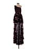 Mac Duggal 100% Polyester Black Cocktail Dress Size 4 - photo 1