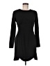 Donna Morgan Solid Black Casual Dress Size 6 - photo 1