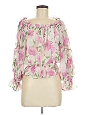 Topshop 3/4 Sleeve Blouse (view 1)