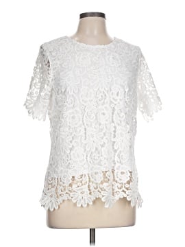 Draper's & Damon's Short Sleeve Blouse