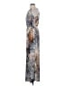 Venus Print Gray Cocktail Dress Size S - photo 5