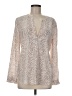 Joie 100% Silk Ivory Long Sleeve Silk Top Size M - photo 1