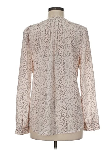 Joie Long Sleeve Silk Top (view 2)