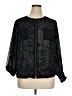 Sejour Graphic Black Jacket Size 16 - photo 1