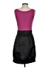BCBG Paris 100% Polyester Hearts Pink Purple Cocktail Dress Size 4 - photo 2