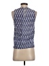 J.Crew 100% Cotton Blue Sleeveless Blouse Size 2 - photo 2