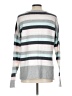Time and Tru Stripes Silver Pullover Sweater Size L - photo 2