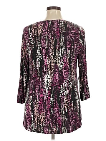 JM Collection 3/4 Sleeve Blouse (view 2)