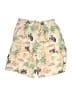 Harley Davidson 100% Viscose Tropical Tan Board Shorts Size 10 - photo 1