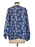 Vince Camuto 100% Polyester Blue 3/4 Sleeve Blouse Size S - photo 2
