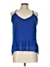 Rory Beca 100% Polyester Blue Sleeveless Blouse Size L - photo 1