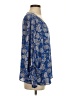 Vince Camuto 100% Polyester Blue 3/4 Sleeve Blouse Size S - photo 4