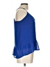Rory Beca 100% Polyester Blue Sleeveless Blouse Size L - photo 4