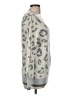 Maurices Animal Print Silver Pullover Sweater Size M - photo 4