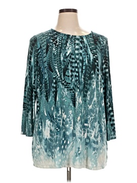 Susan Graver 3/4 Sleeve Blouse