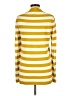 Burberry Stripes Yellow Silk Pullover Sweater Size L - photo 2