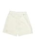 Adidas 100% Polyester Solid Ivory Athletic Shorts Size 11 - 12 - photo 2