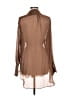 Zara Brown Long Sleeve Blouse Size M - photo 2