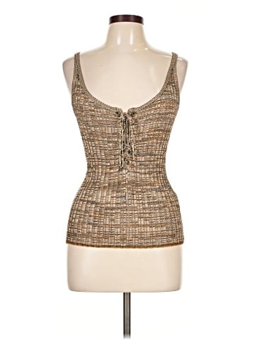 Dolce & Gabbana Knit Front-Tie Tank Top (view 1)