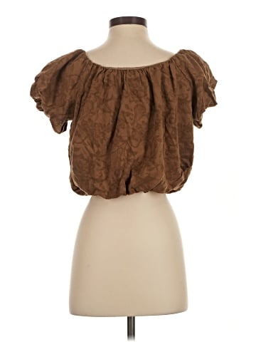 Unbranded Short Sleeve Blouse (view 2)