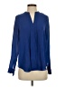 metaphor 100% Polyester Blue Long Sleeve Blouse Size S - photo 1