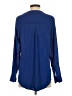 metaphor 100% Polyester Blue Long Sleeve Blouse Size S - photo 2